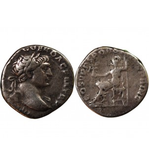 TRAJAN - DENIER ARGENT 108 ROME 2