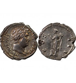 HADRIEN - DENIER ARGENT 127 ROME﻿ 2