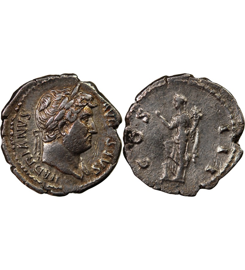 HADRIEN - DENIER ARGENT 127 ROME﻿