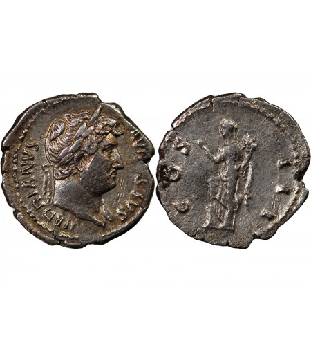 HADRIEN - DENIER ARGENT 127 ROME﻿
