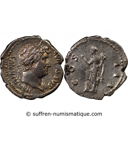 HADRIEN - DENIER ARGENT 127 ROME﻿