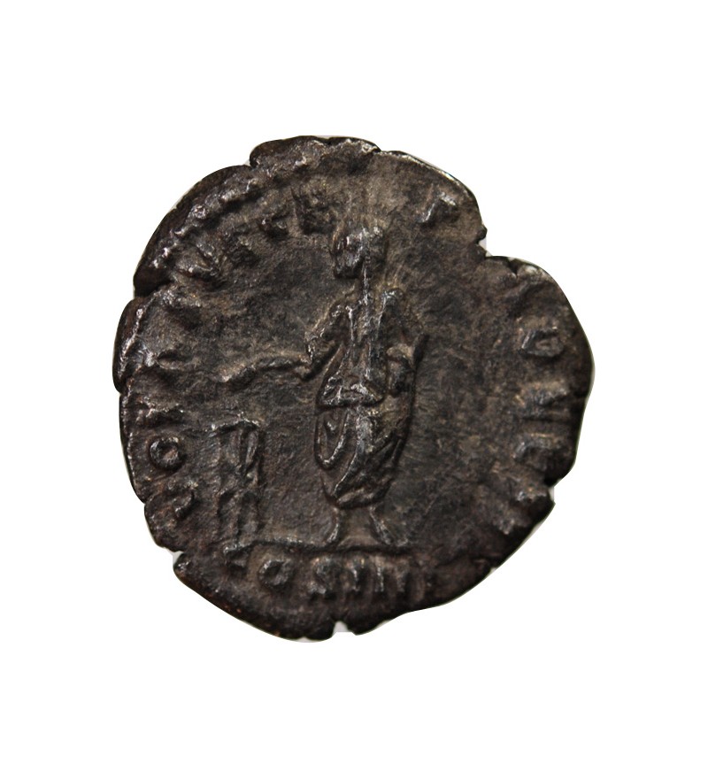 ANTONIN LE PIEUX - DENIER ARGENT 158 ROME