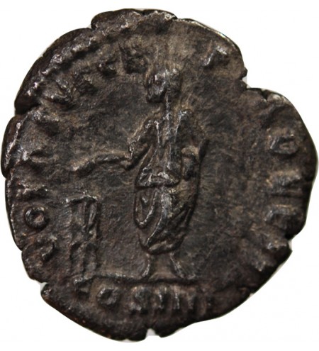 ANTONIN LE PIEUX - DENIER ARGENT 158 ROME