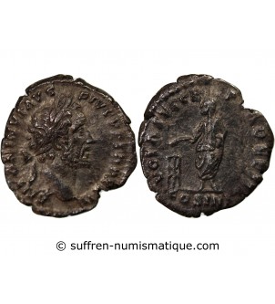 ANTONIN LE PIEUX - DENIER ARGENT 158 ROME