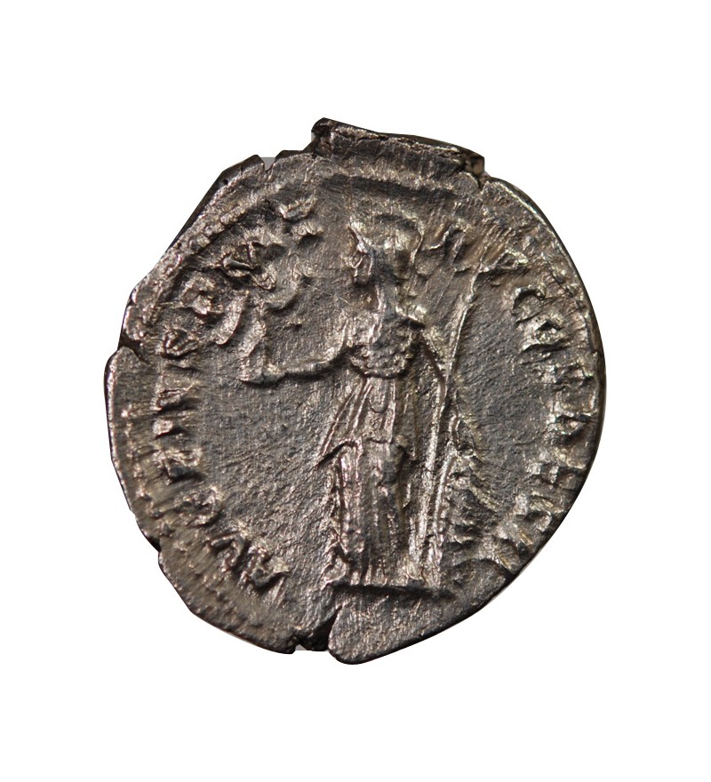 ANTONIN LE PIEUX - DENIER ARGENT 138 ROME