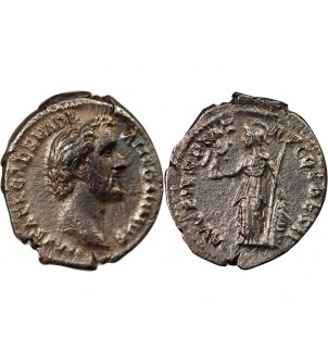 ANTONIN LE PIEUX - DENIER ARGENT 138 ROME 2