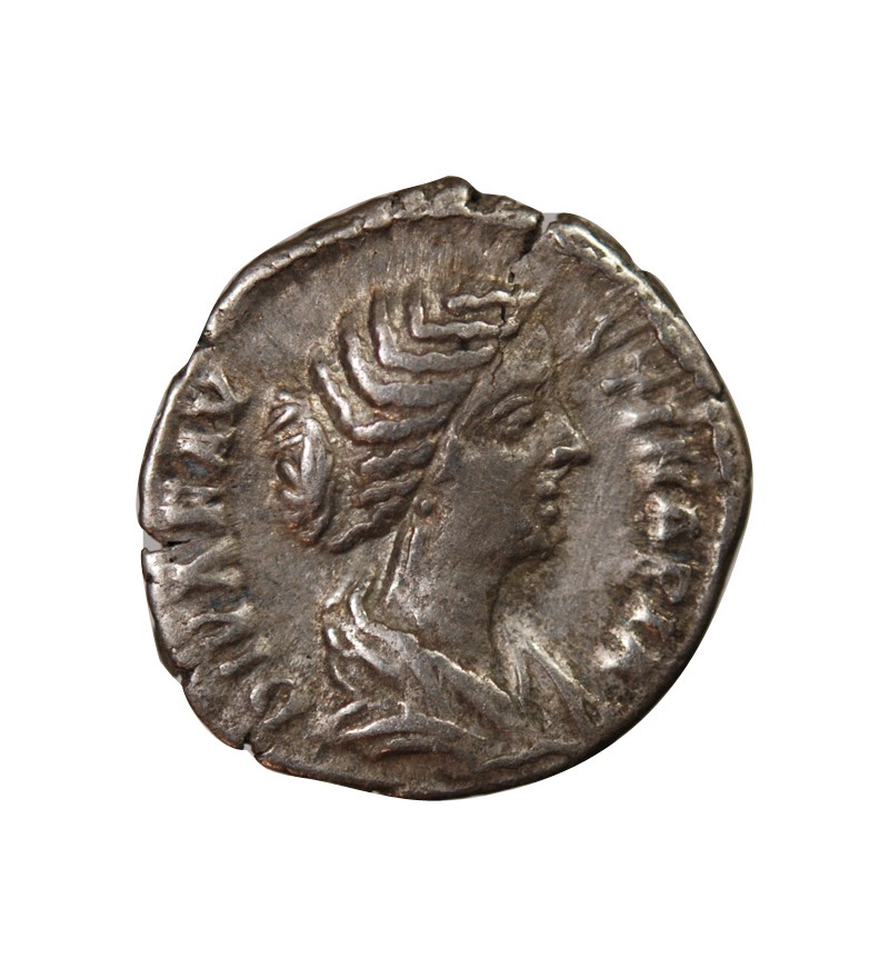 FAUSTINE JEUNE - DENIER ARGENT 176 ROME