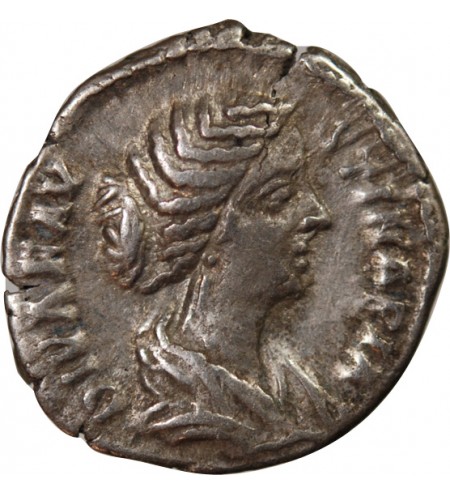 FAUSTINE JEUNE - DENIER ARGENT 176 ROME