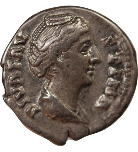 FAUSTINE MÈRE - DENIER ARGENT 148 ROME