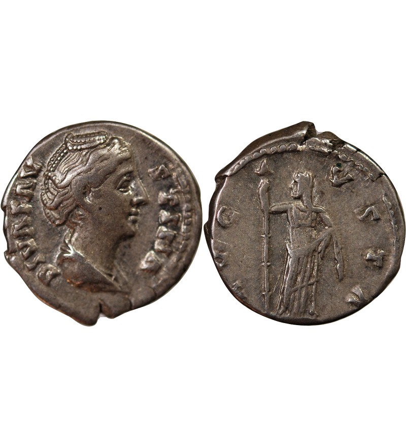FAUSTINE MÈRE - DENIER ARGENT 148 ROME