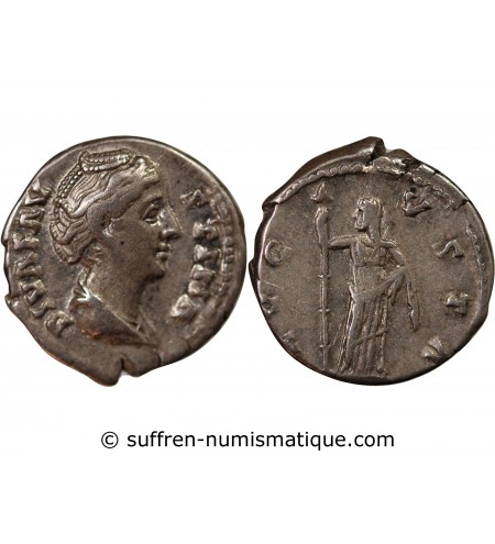 FAUSTINE MÈRE - DENIER ARGENT 148 ROME