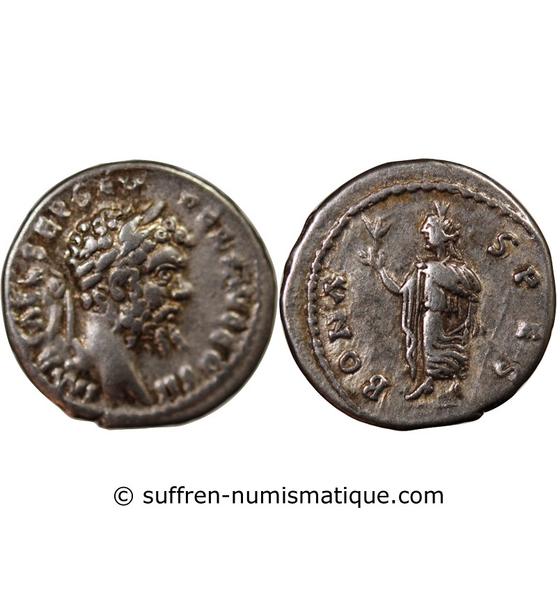 SEPTIME SEVERE - DENIER ARGENT 194 EMESE