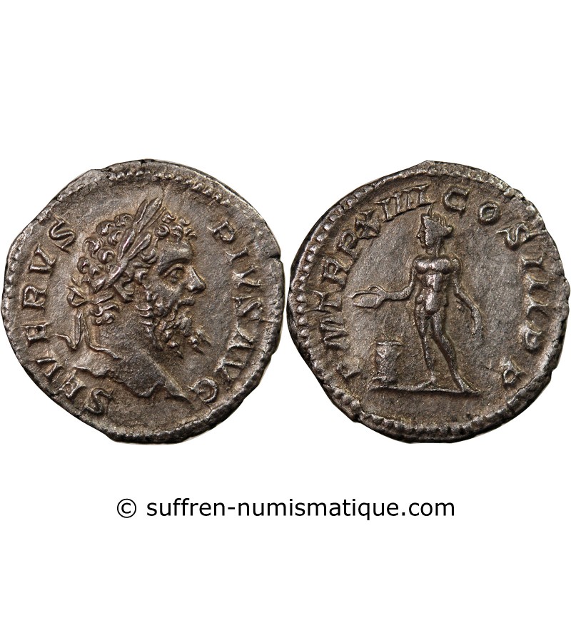 SEPTIME SEVERE - DENIER ARGENT 206 ROME