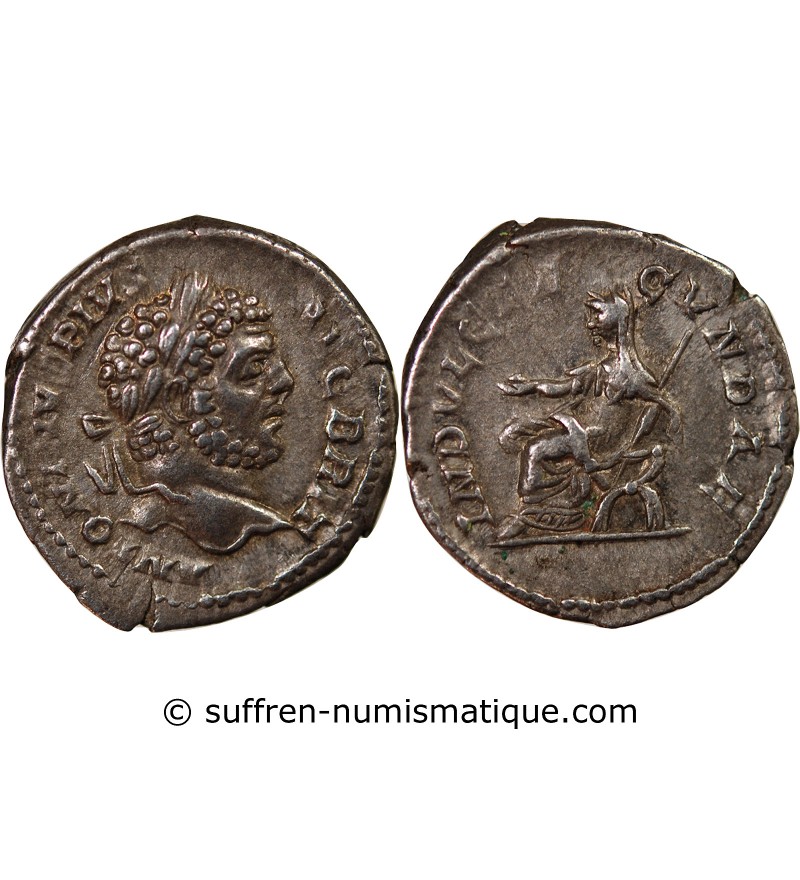CARACALLA - DENIER ARGENT 211 ROME