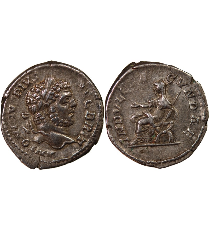 CARACALLA - DENIER ARGENT 211 ROME