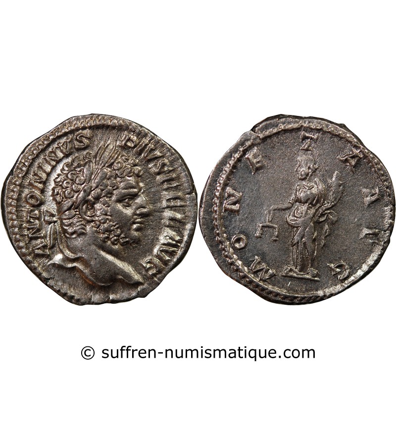 CARACALLA - DENIER ARGENT 213 ROME