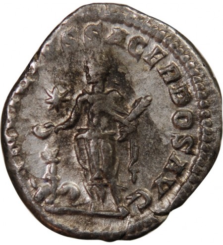 ELAGABAL - DENIER ARGENT 222 ROME