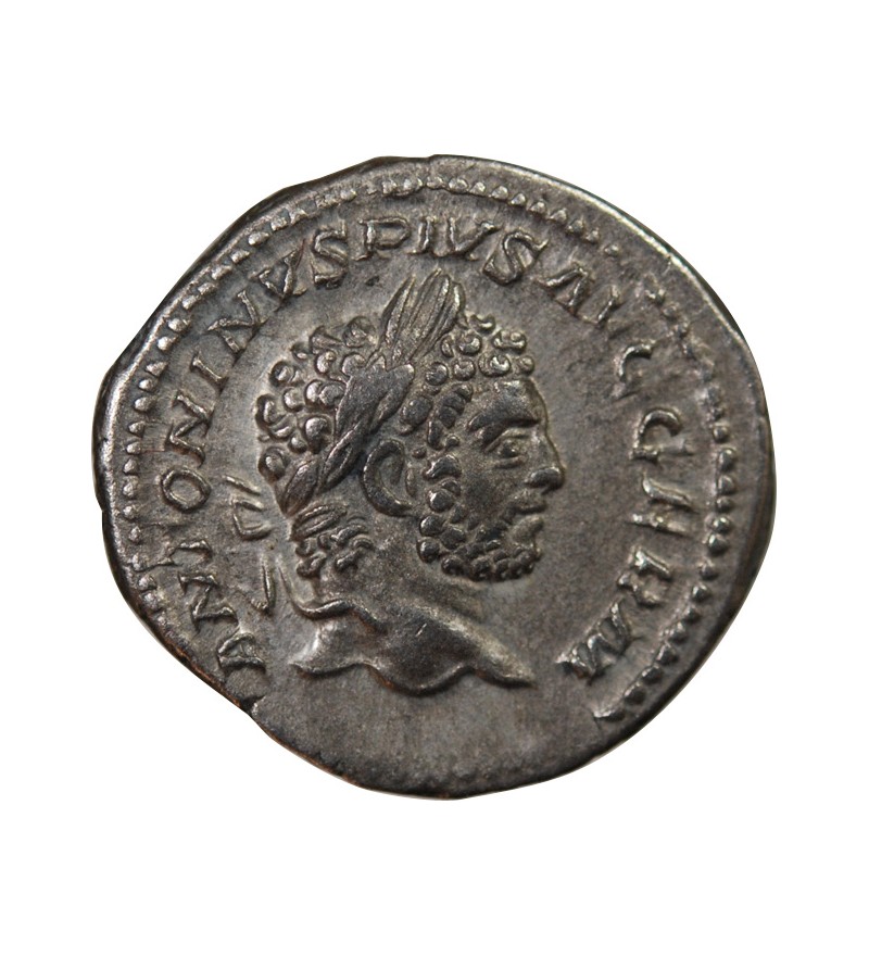 CARACALLA - DENIER ARGENT 214 ROME