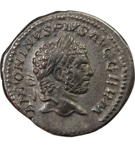 CARACALLA - DENIER ARGENT 214 ROME