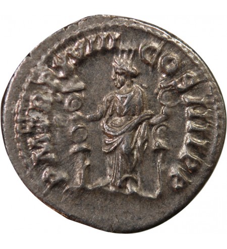 CARACALLA - DENIER ARGENT 215 ROME