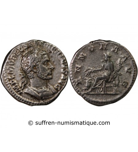 MACRIN - DENIER ARGENT 217 ROME