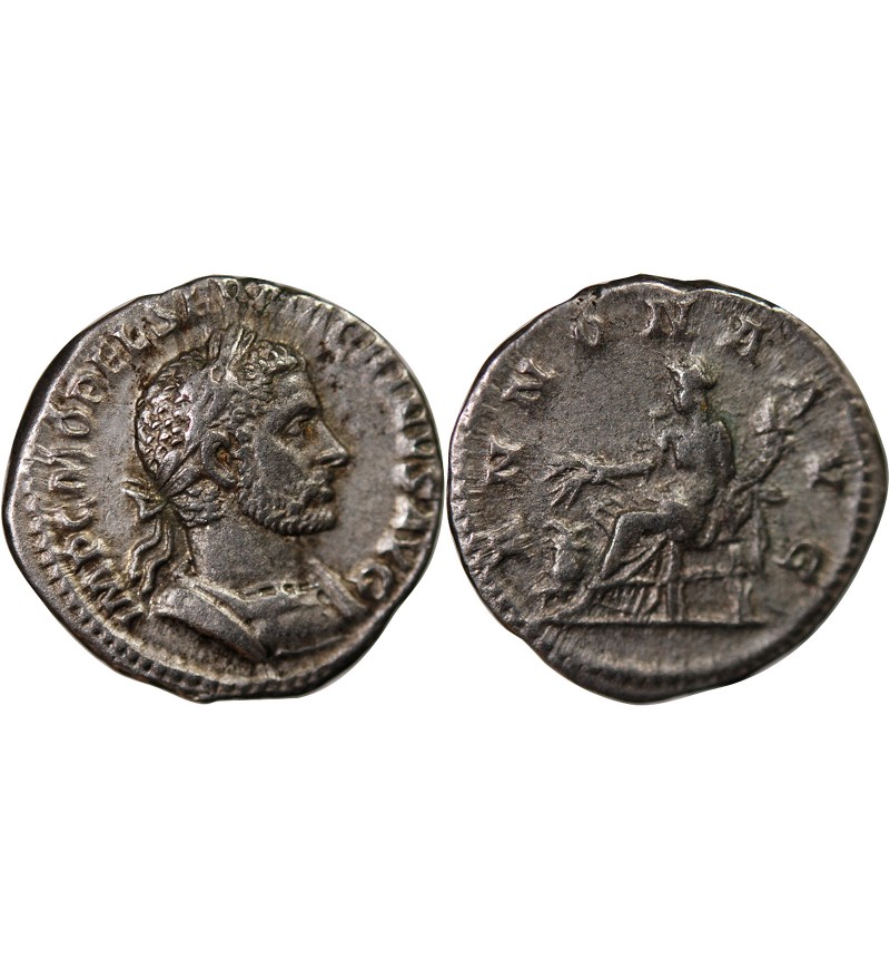 MACRIN - DENIER ARGENT 217 ROME