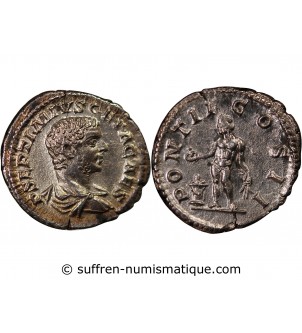 GETA - DENIER ARGENT 208 ROME