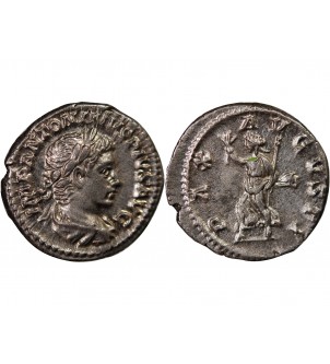 ELAGABAL - DENIER ARGENT 220 / 221 ROME 2