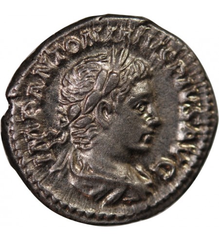ELAGABAL - DENIER ARGENT 220 / 221 ROME