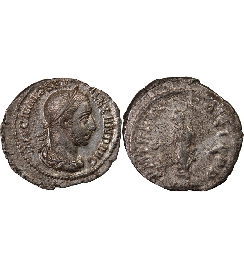 SEVERE ALEXANDRE - DENIER ARGENT 227 ROME
