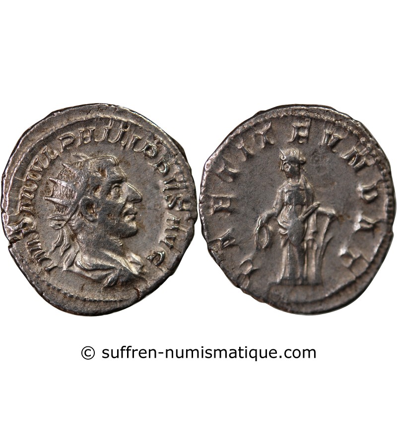 PHILIPPE Ier L'ARABE - ANTONINIEN 244 ROME