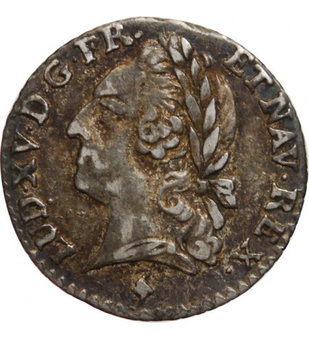 LOUIS XVI - 1/20 ECU A LA VIEILLE TETE LOUIS XV 1779 A PARIS