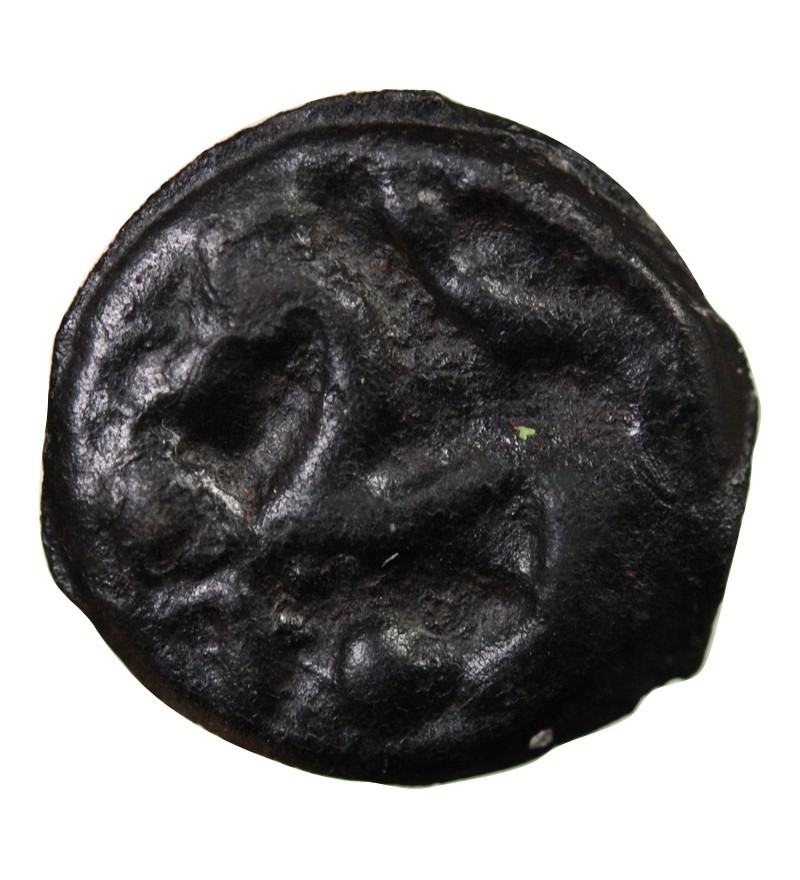 SÉNONS - POTIN A LA TÊTE D'INDIEN