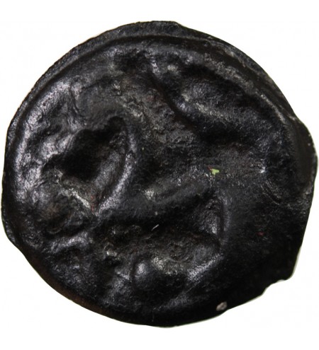 SÉNONS - POTIN A LA TÊTE D'INDIEN