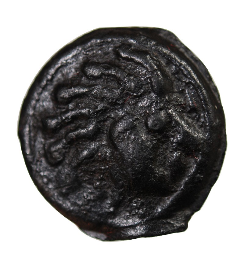 SÉNONS - POTIN A LA TÊTE D'INDIEN