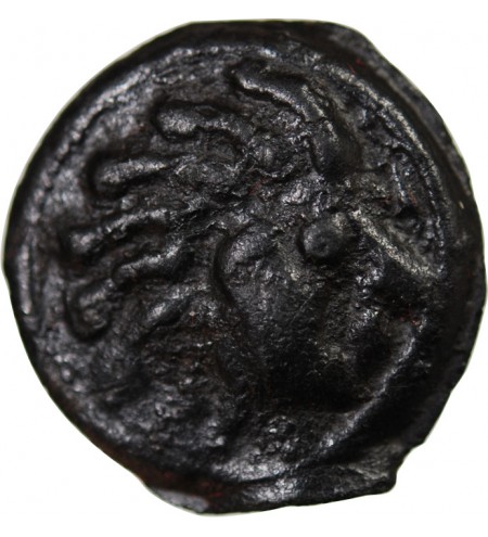 SÉNONS - POTIN A LA TÊTE D'INDIEN