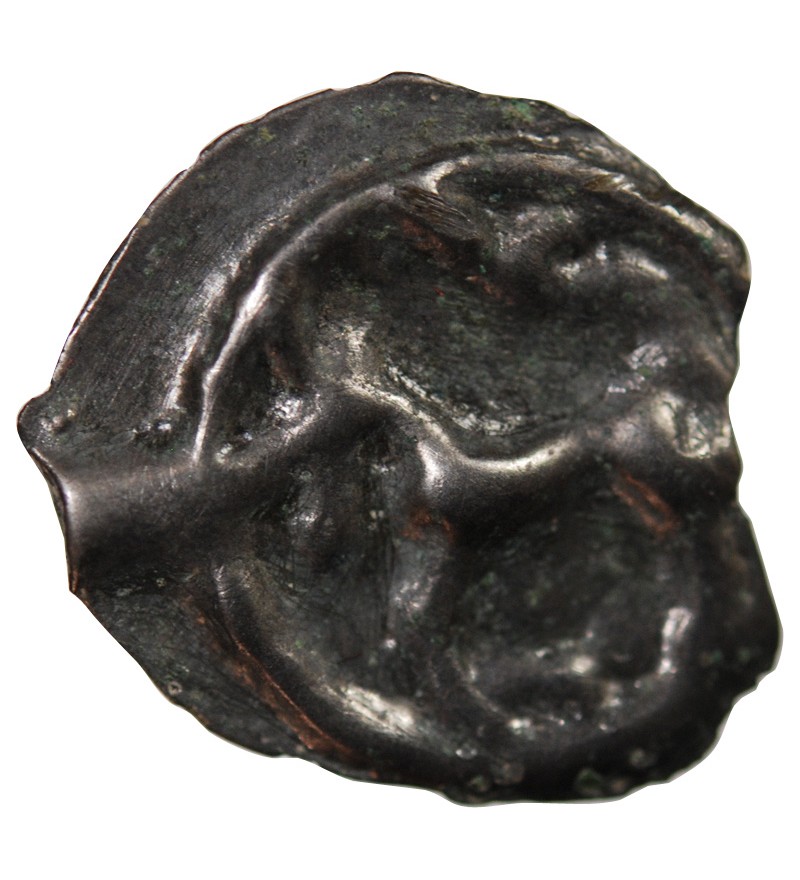 SÉNONS - POTIN A LA TÊTE CASQUÉE