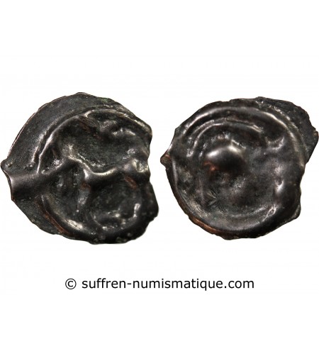 SÉNONS - POTIN A LA TÊTE CASQUÉE