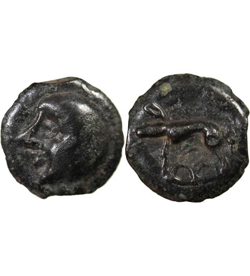 HAUTE ET MOYENNE SEINE - POTIN À LA TÊTE CHAUVE 75 / 50 AV JC