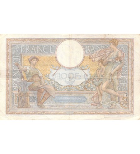 FRANCE, LUC-OLIVIER MERSON - 100 FRANCS 06/07/1939 - TB+