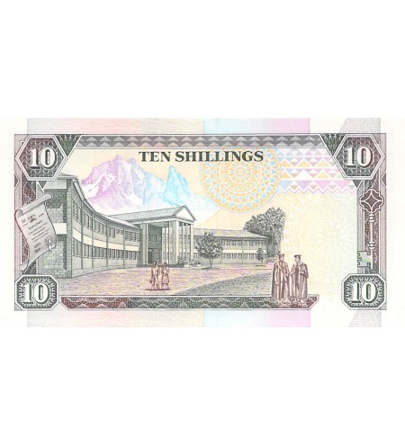 KENYA, DANIEL ARAP MOI - 10 SHILLINGS 01/01/1994