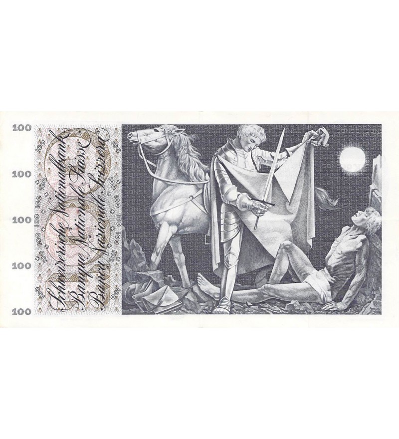 SUISSE, SAINT-MARTIN - 100 FRANCS 07/03/1973 - TTB+