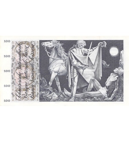 SUISSE, SAINT-MARTIN - 100 FRANCS 07/03/1973 - TTB+