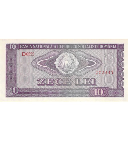 ROUMANIE - 10 LEI 1966 - P.NEUF