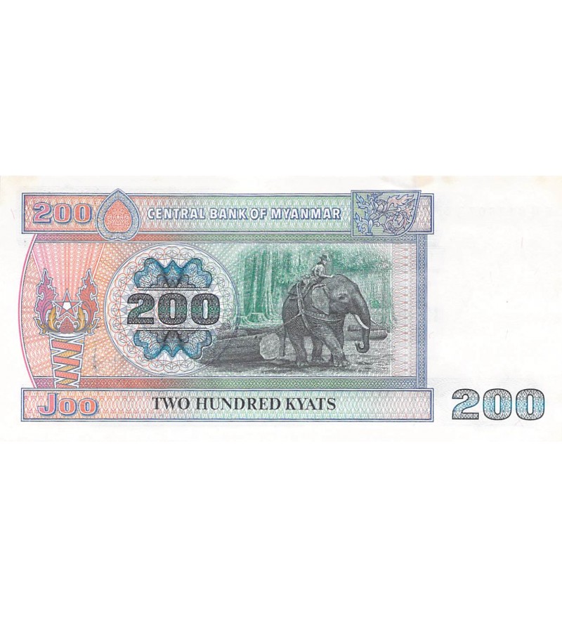 MYANMAR, CHINZE - 200 KYATS 2004 - P.NEUF