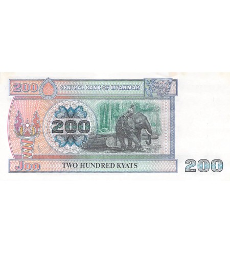 MYANMAR, CHINZE - 200 KYATS 2004 - P.NEUF
