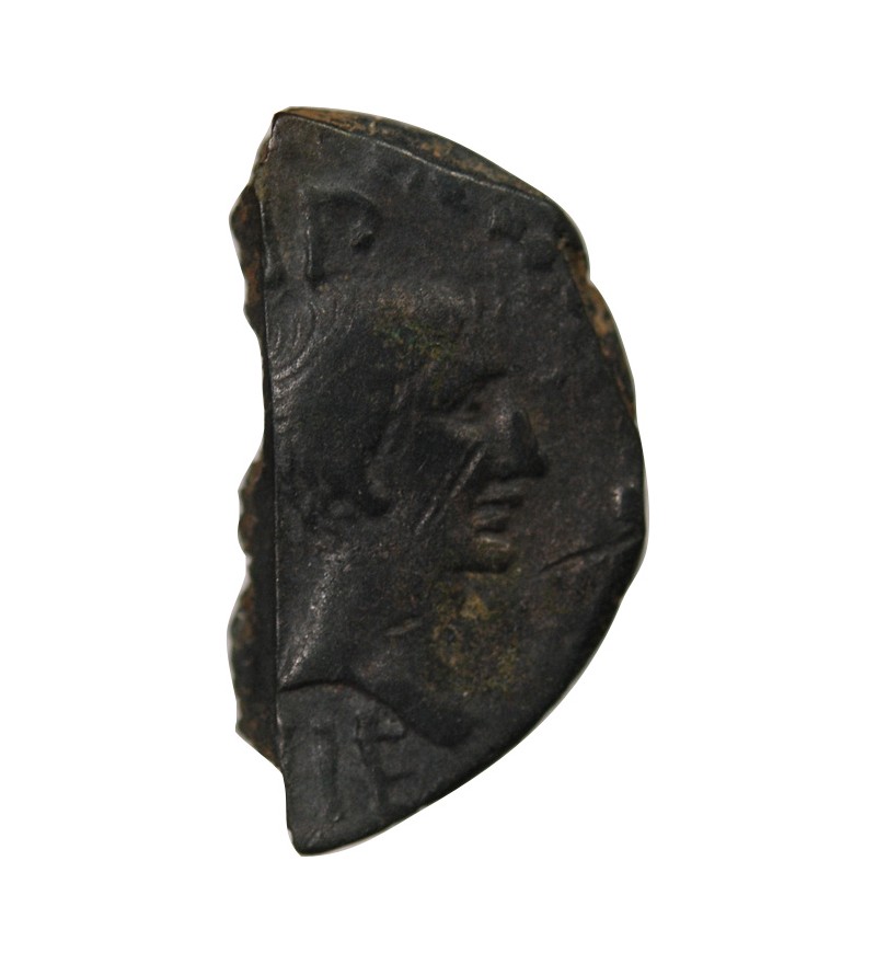 NEMAUSUS, NIMES, AUGUSTE ET AGRIPPA - 1/2 DUPONDIUS - 29 / 15 AV JC