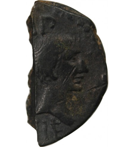 NEMAUSUS, NIMES, AUGUSTE ET AGRIPPA - 1/2 DUPONDIUS - 29 / 15 AV JC