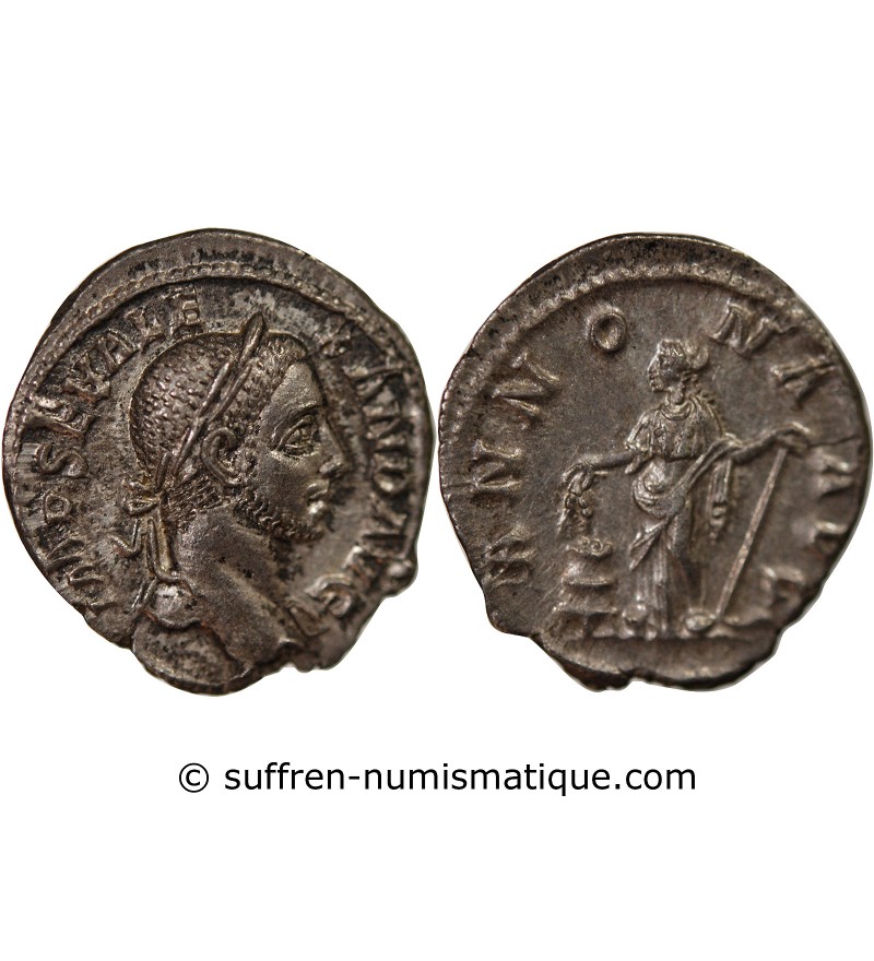 SEVERE ALEXANDRE - DENIER ARGENT 231 ROME