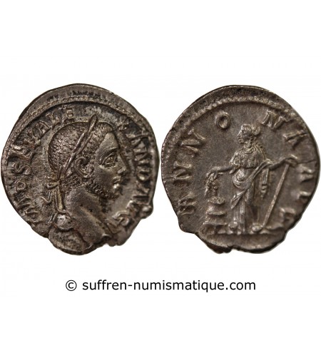 SEVERE ALEXANDRE - DENIER ARGENT 231 ROME